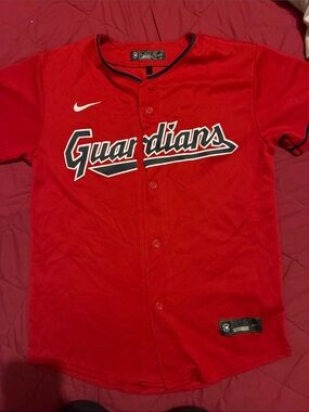 Nike Kids Red Guardians Baseball Jersey